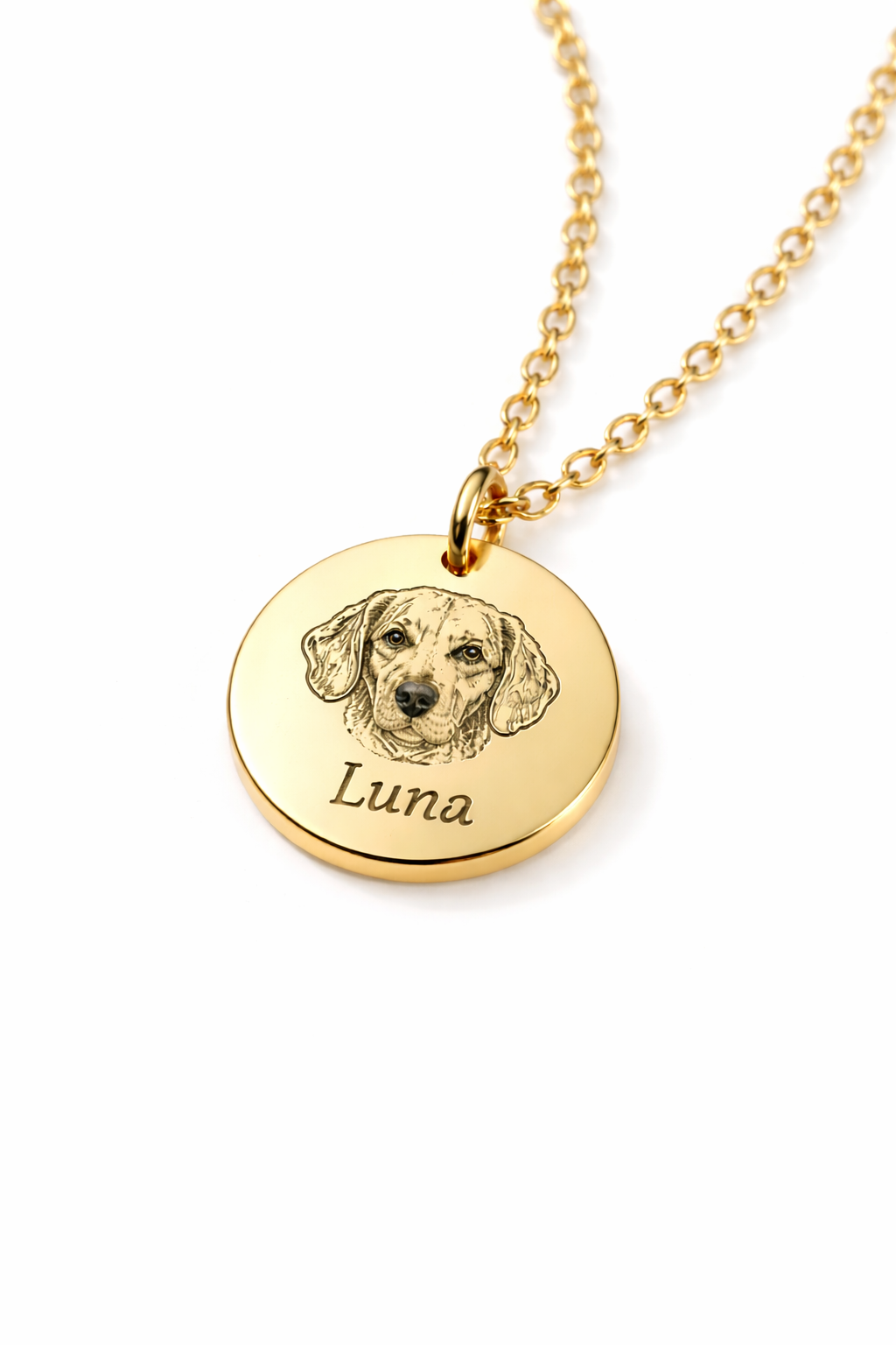 Pet Portrait Necklace