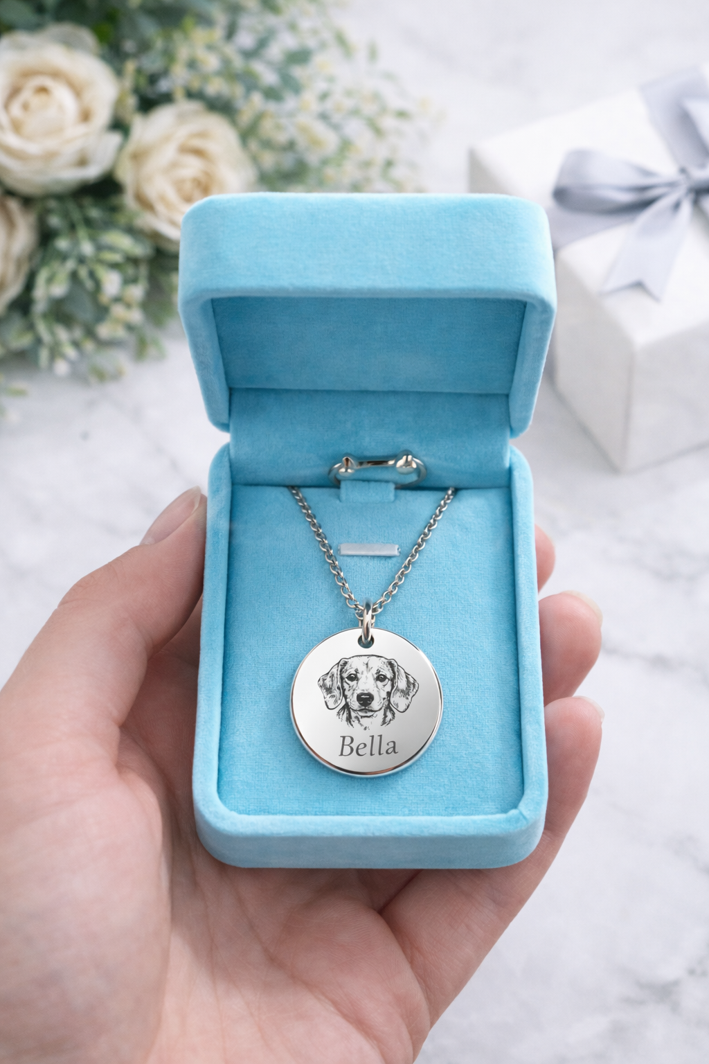 Pet Portrait Necklace