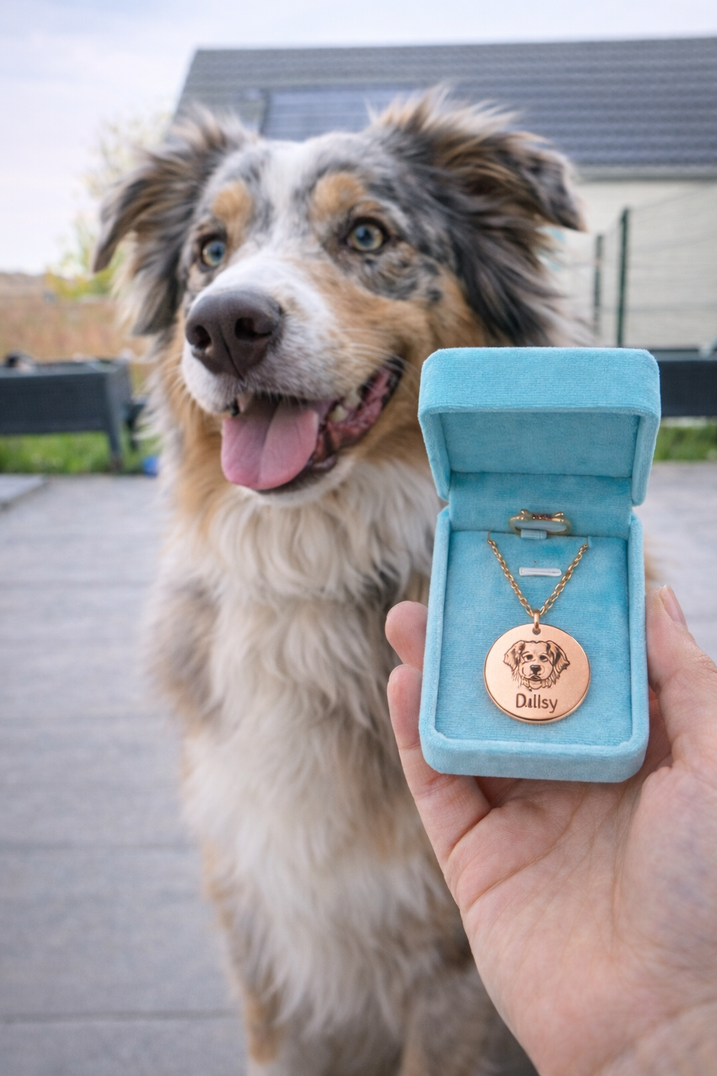 Pet Portrait Necklace